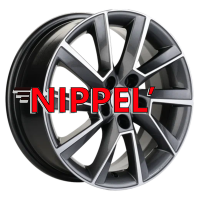 6x15/5x100 ET38 D57,1 KHW1507 (Rapid/Fabia) Gray-FP