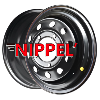 8x16/5x165,1 ET-10 D125 Land Rover Semicircle Gloss Black