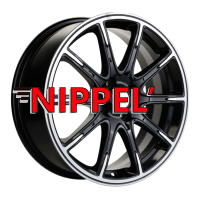 6,5x17/4x100 ET50 D60,1 KHW1707 (Lada Vesta) Black-FP