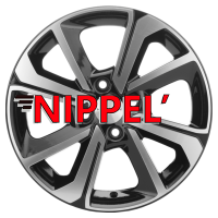 6x15/4x100 ET48 D54,1 KHW1501 (Rio/Solaris) Black-FP