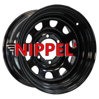 8x16/6x139,7 ET-10 D110 Toyota Hilux 2.5D, 3.0D Semicircle Gloss Black (LTM)