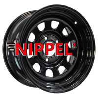 8x16/5x120 ET0 D75 Land Rover Discovery 2, VW Amarok Semicircle Gloss Black (LTM)