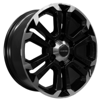 7,5x18/6x139,7 ET30 D106,1 KHW1817 (Fortuner/Hilux) Black-FP