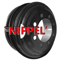 7x20/8x275 ET144 D214 B20DS44 Black (55-П130-3101012) (11 мм) ЗИЛ-130 футор. 2 030 кг