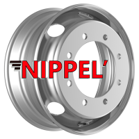 6,75x19,5/8x275 ET134 D221 M22 Silver (RZB36562OE) (12 мм) Компас 12 2 500 кг