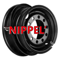 12x21/10x286 ET100 D222 M28DS37 Black (43118-3101012-55) (12 мм) УРАЛ-430206/44202/43202/5423/5323 4 000 кг