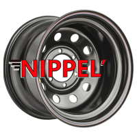 10x16/6x139,7 ET-44 D110 Toyota Nissan Round Черный (LTM)